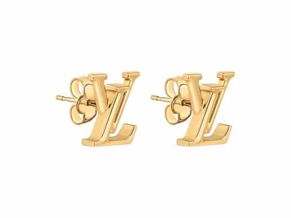 Louis Vuitton Iconic Gold Rep Earrings