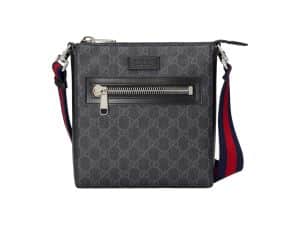 Gucci Small Shoulder Rep Bag Black Canvas