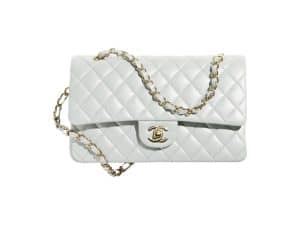 Chanel Classic Rep Bag Light Blue