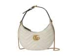 Gucci Half Moon Rep Bag White