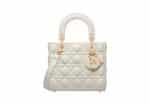 Lady Dior Small Rep Bag White