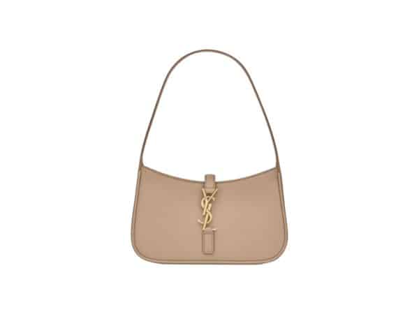 YSL Le 5 A 7 Mini Rep Bag Brown Gold