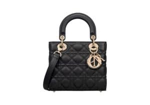 Lady Dior Small Rep Bag Black