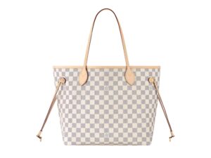 Louis Vuitton Neverfull MM Damier Rep Bag Rose/Beige