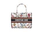 Dior Book Tote Rep Bag Medium Flowers