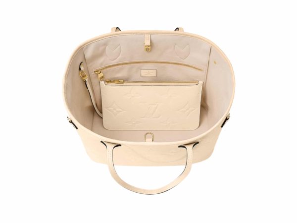 Louis Vuitton Neverfull MM Rep Bag Creme