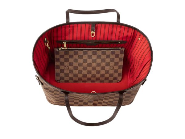 Louis Vuitton Neverfull MM Damier Rep Bag Cherry/Rose