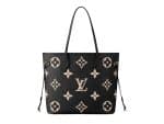 Louis Vuitton Neverfull MM Rep Bag Black/Beige