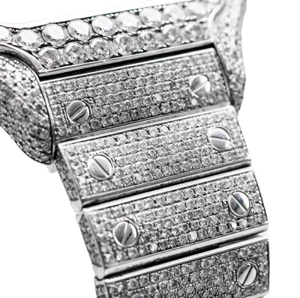 Replica Cartier Santos Iced Out WSSA0009