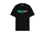 Palm Angels Grafity Rep T-Shirt Green