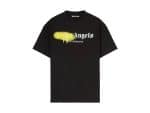 Palm Angels Grafity Rep T-Shirt Yellow