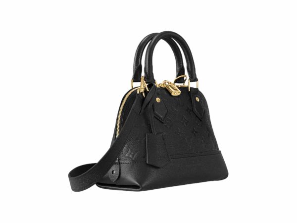 Louis Vuitton Alma BB Monogram Rep Bag Black