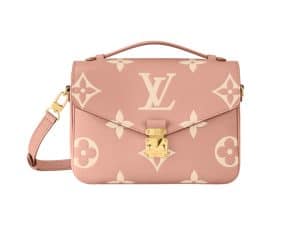 Louis Vuitton Pochette Metis Monogram Rep Bag Rose/Creme