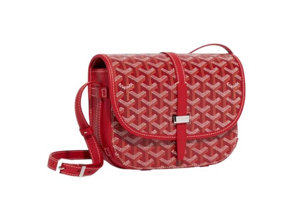 Goyard Belvedere PM Rep Bag Red - Designerdrip