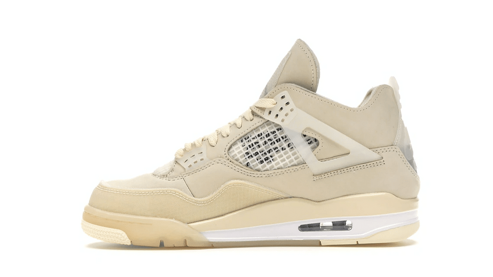 Jordan 4 Off-White Sail Replica - Designerdrip